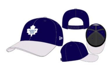 Toronto Maple Leafs NHL New Era Men's Navy/White 9Seventy 1982 Logo Stretch Snapback