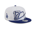 Shohei Ohtani Los Angeles Dodgers MLB New Era Men's White/Navy 9Fifty Signature Snapback