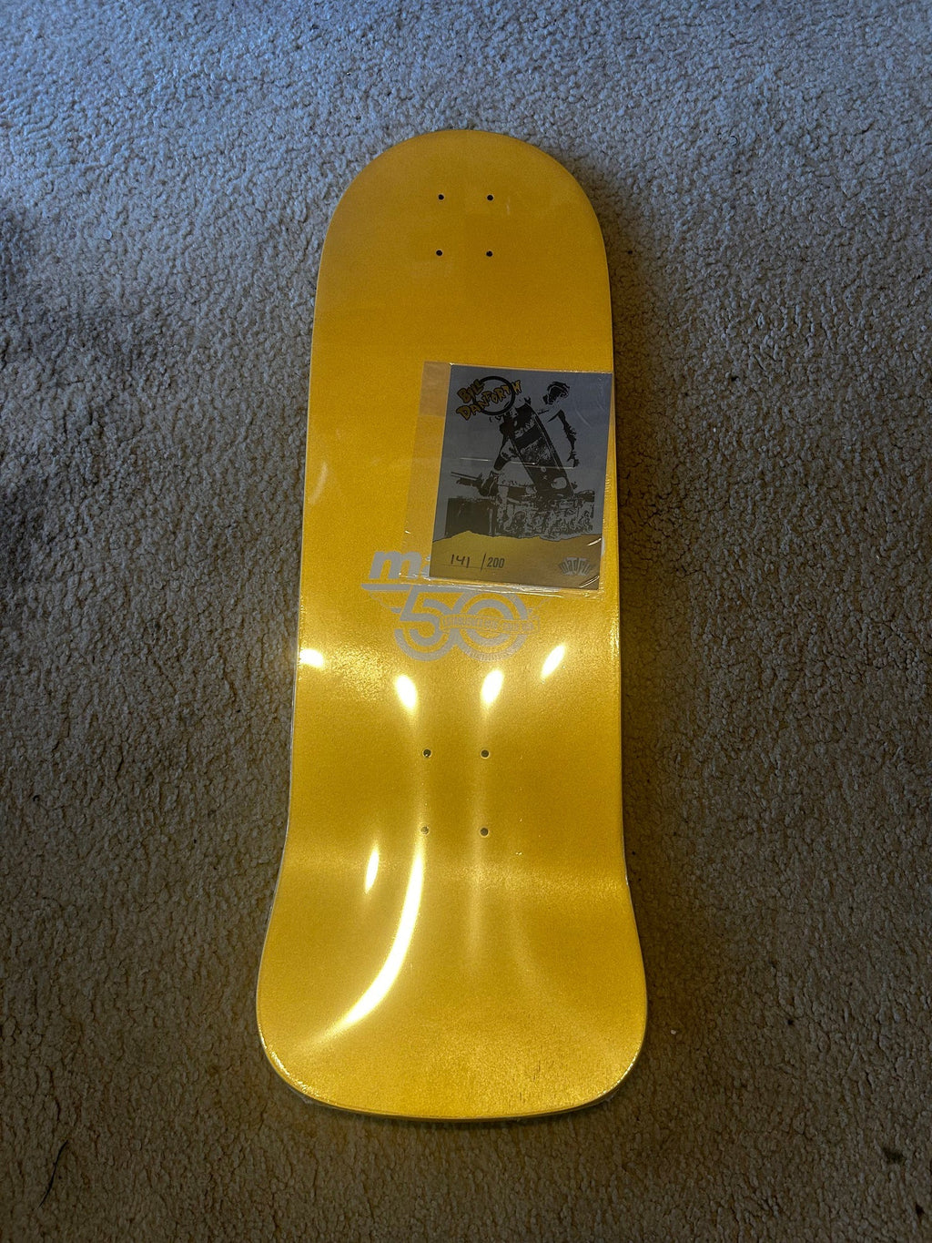 Madrid Skateboard Deck Bill Danforth Skateboarding Hall of Fame 9.25" x 29.62"