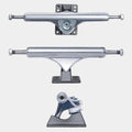 Slappy ST1 Hollow Lights Truck Set 8.5 Polished - Gunmetal