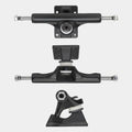 Slappy ST1 Inverted Hollow Lights Ultra Low Kingpin Truck Set 8.25 Matte Black