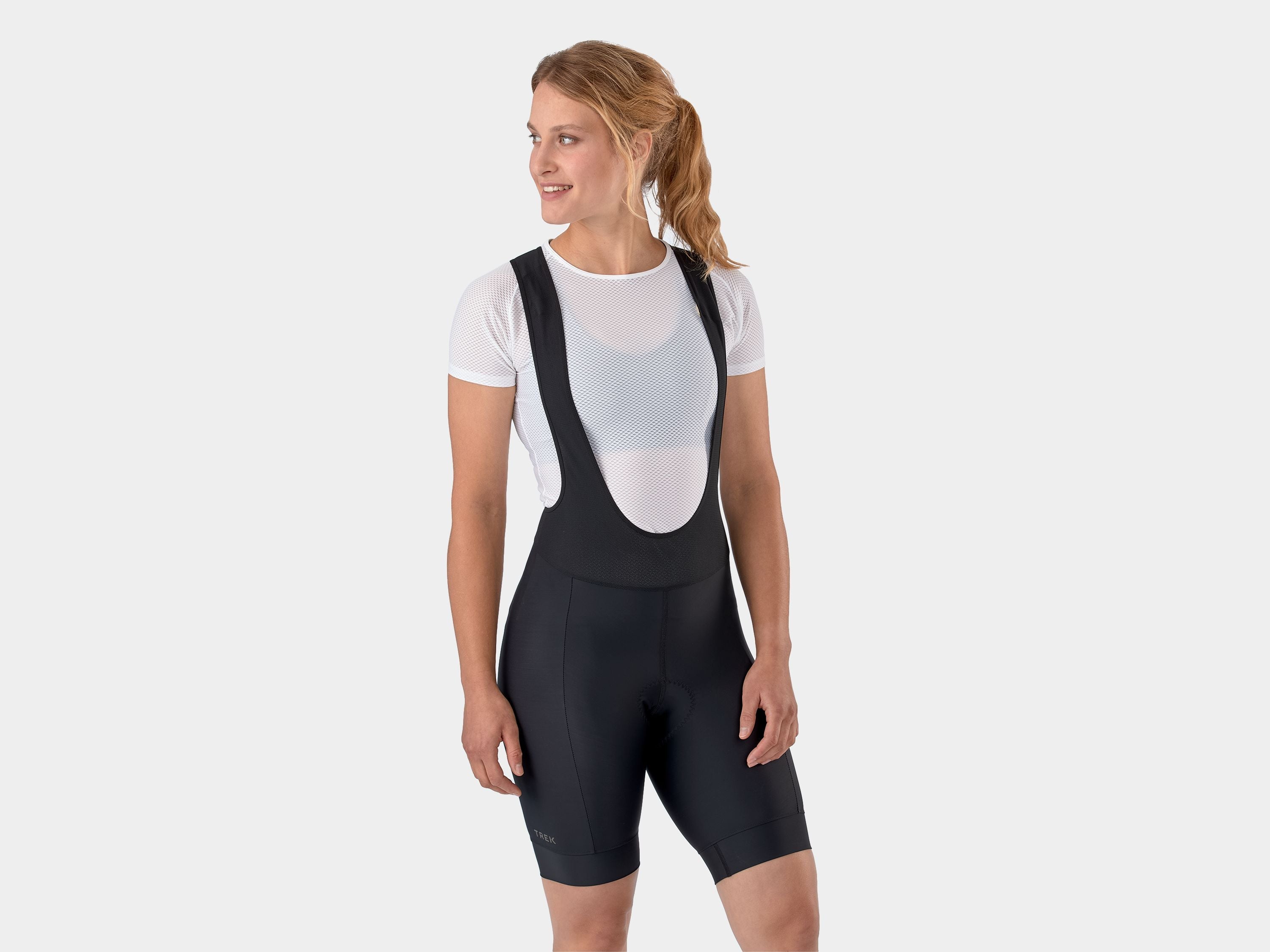 Short Trek Solstice Bib Women Medium Black