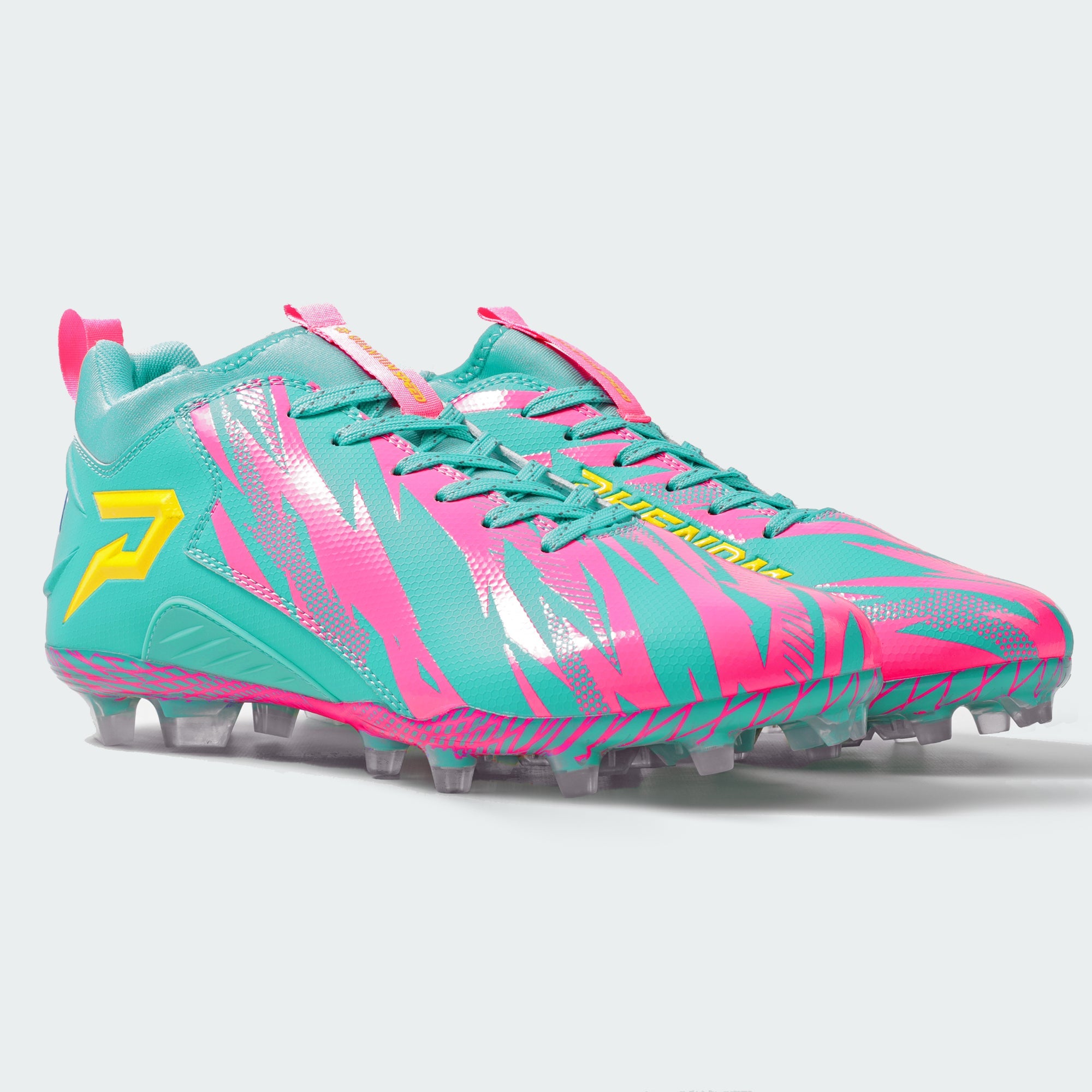 Kool-Aid 'Sharkleberry Fin' Football Cleats - Quantum Speed by Phenom Elite