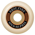 Spitfire Formula Four Lock-Ins Full Wheels Natural 99du 54mm