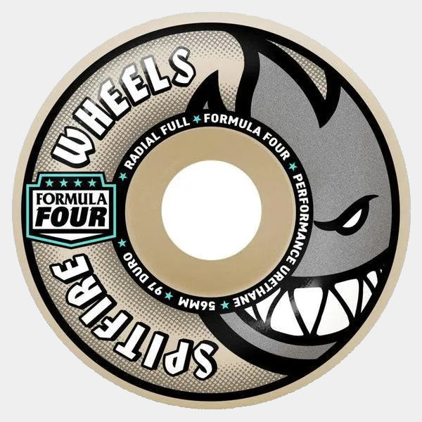 Spitfire Formula Four Radial Full Wheels 97du 58mm