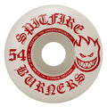 Spitfire Wheels Burner Edition 99du 54mm White - Red