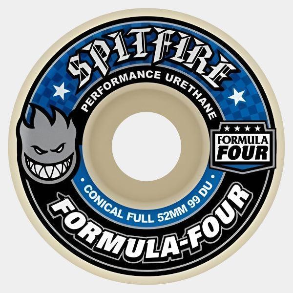Spitfire Wheels Formula Four Conical Full White 99du