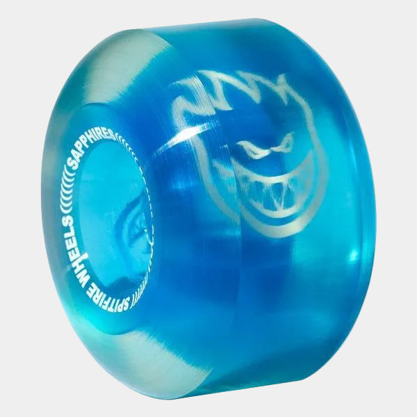 Spitfire Wheels Sapphires 90du 56mm Clear - Blue