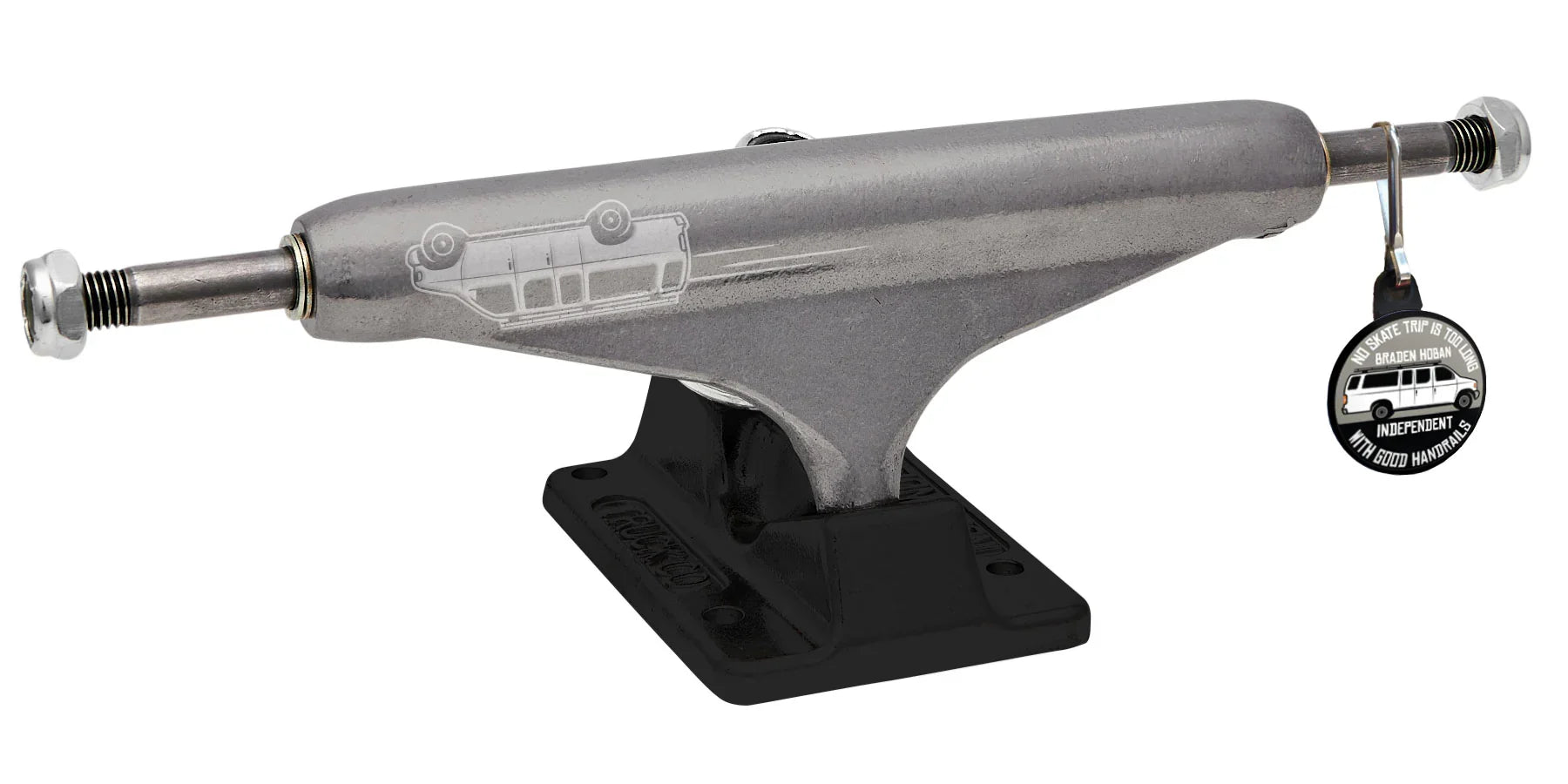 Independent Trucks 144mm Stage 11 Braden Hoban Standard - Transparent Black (Set of 2)