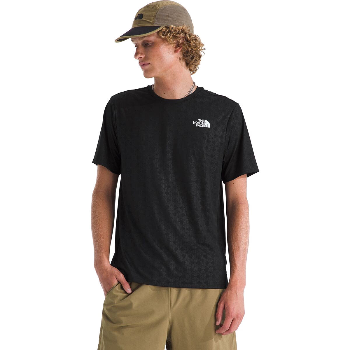 The North Face - Men's 24/7 Pentadome Embossed Reg Short-Sleeve Tee - TNF Black