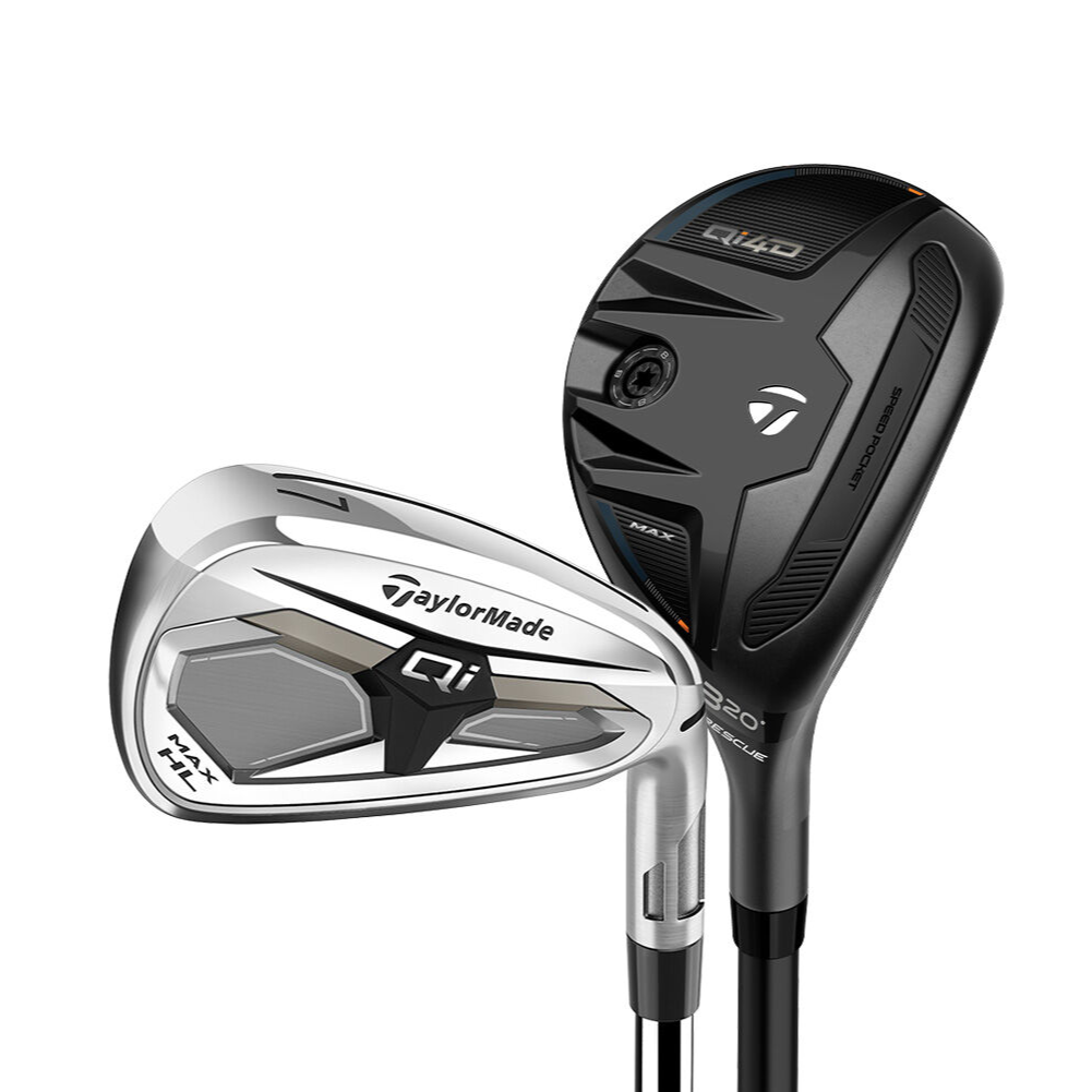TaylorMade Qi Max HL Ladies Combo Set with Graphite Shaft (6-P/A, H4/5)