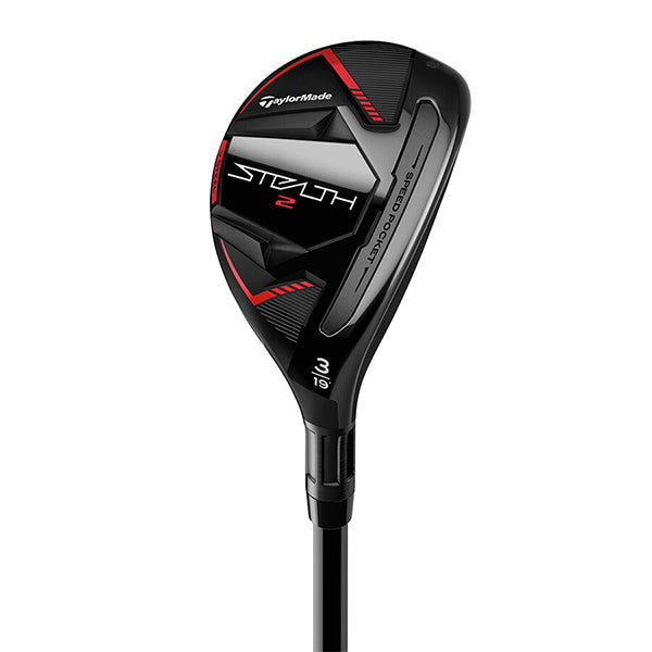 TaylorMade Stealth2 Rescue Left-Handed Hybrid With UST Shaft