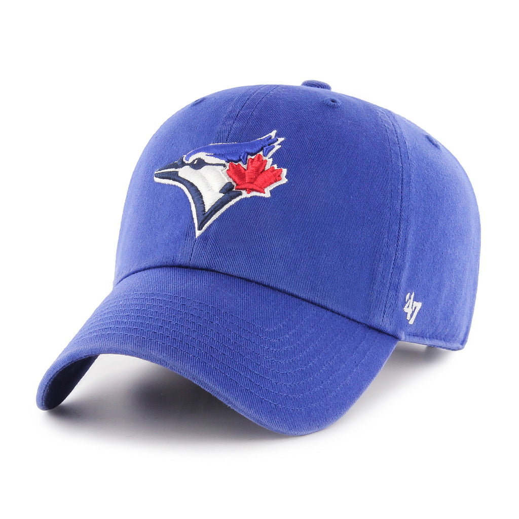 Toronto Blue Jays MLB 47 Brand Men's Royal Blue Logo Clean Up Adjustable Hat