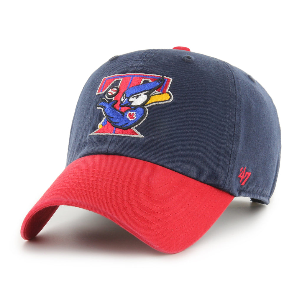 Toronto Blue Jays MLB 47 Brand Men's Two Tone Cooperstown Clean Up Adjustable Hat