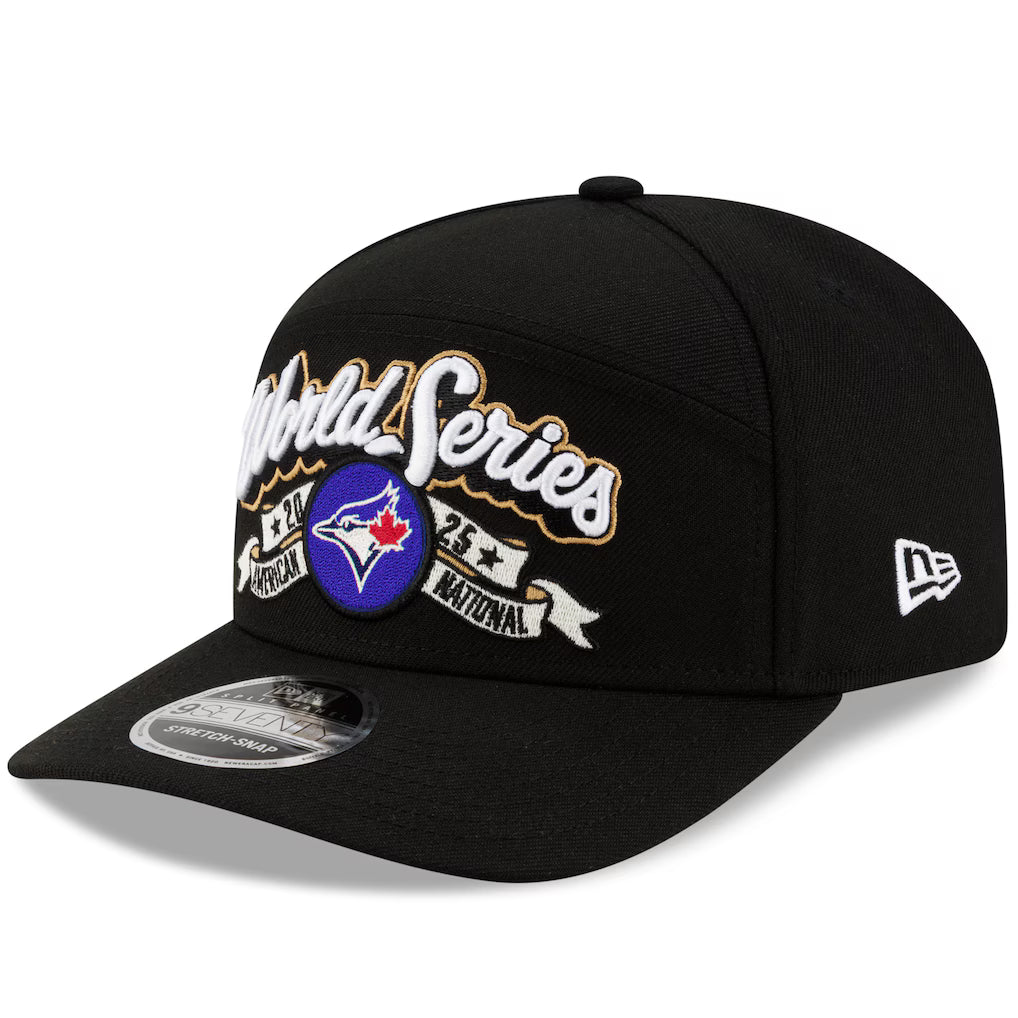 Toronto Blue Jays MLB New Era Men's Black 9Seventy American League Champions Locker Room Snapback