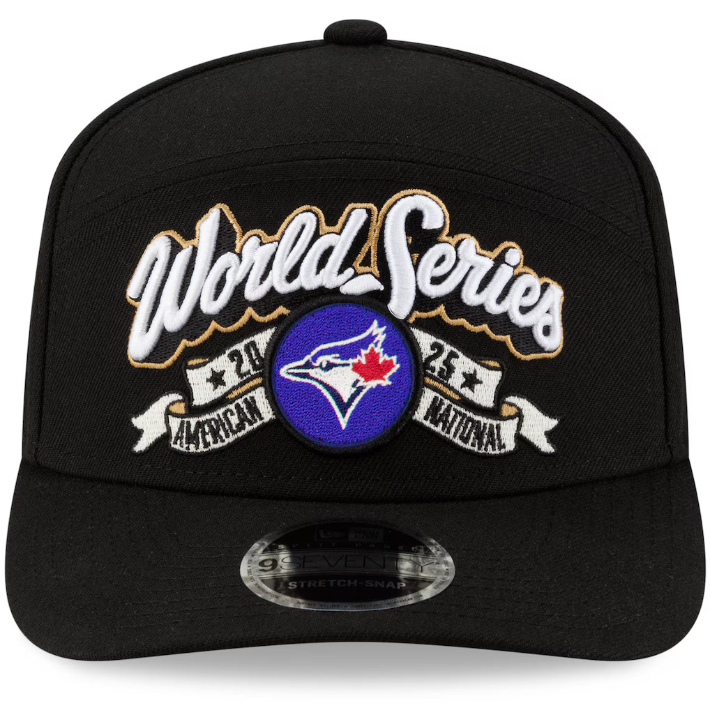 Toronto Blue Jays MLB New Era Men's Black 9Seventy American League Champions Locker Room Snapback