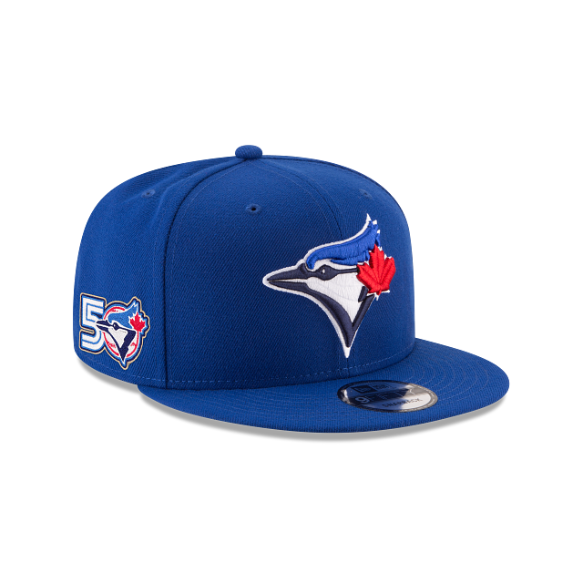 Toronto Blue Jays MLB New Era Men's Royal 9Fifty 50th Season Snapback hat