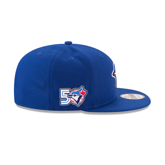 Toronto Blue Jays MLB New Era Men's Royal 9Fifty 50th Season Snapback hat