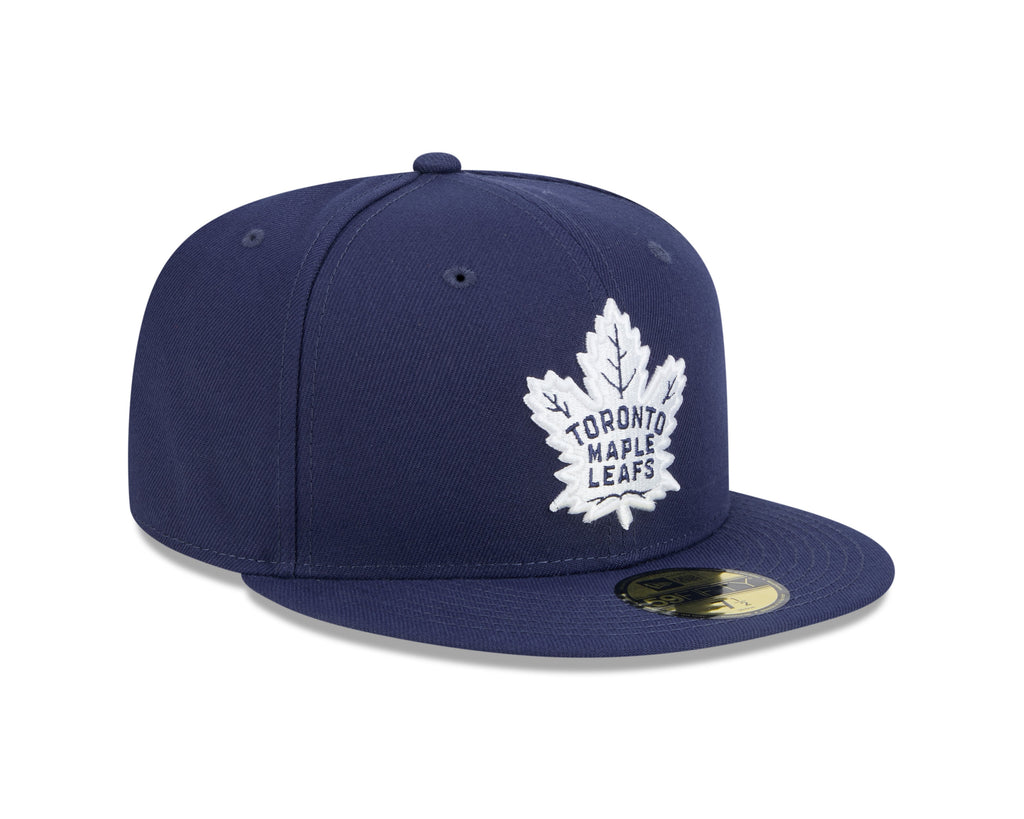 Toronto Maple Leafs NHL New Era Men's Navy 59Fifty Core Fitted Hat