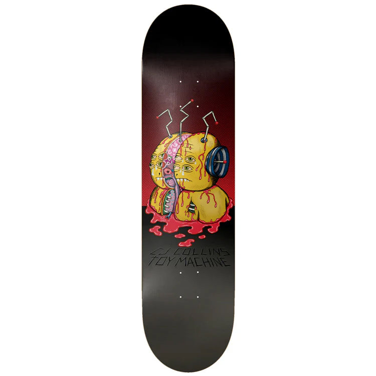 Toy Machine Skateboard Deck Collins Split 8.5" x 32"