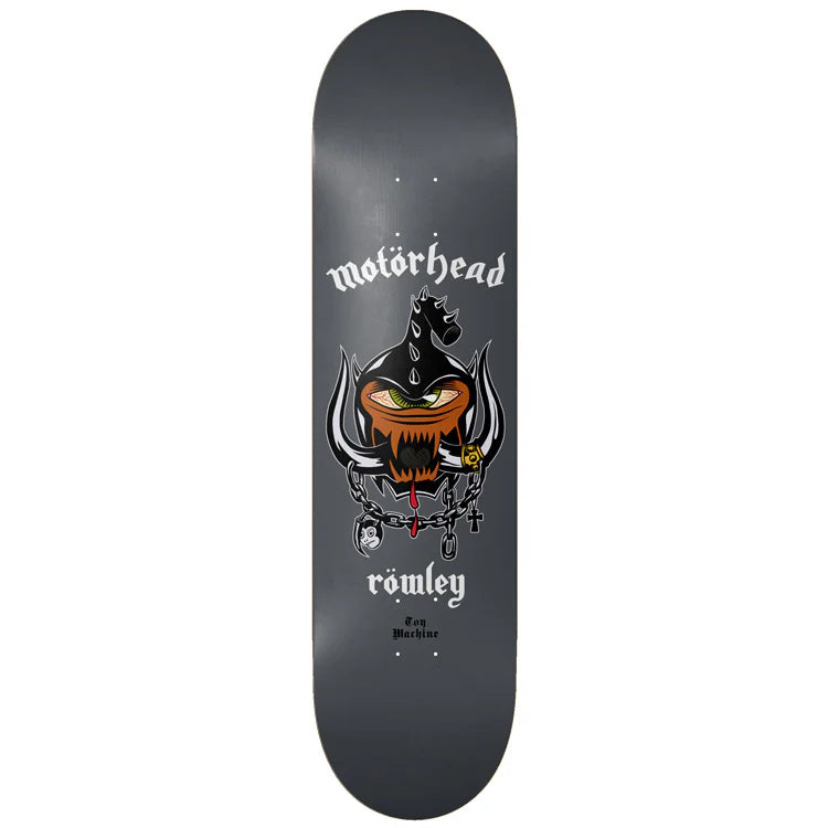 Toy Machine Skateboard Deck Geoff Rowley Motorhead 8.5" x 32"
