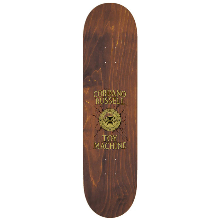 Toy Machine Skateboard Deck Russell Faith 8.75" x 32.88"