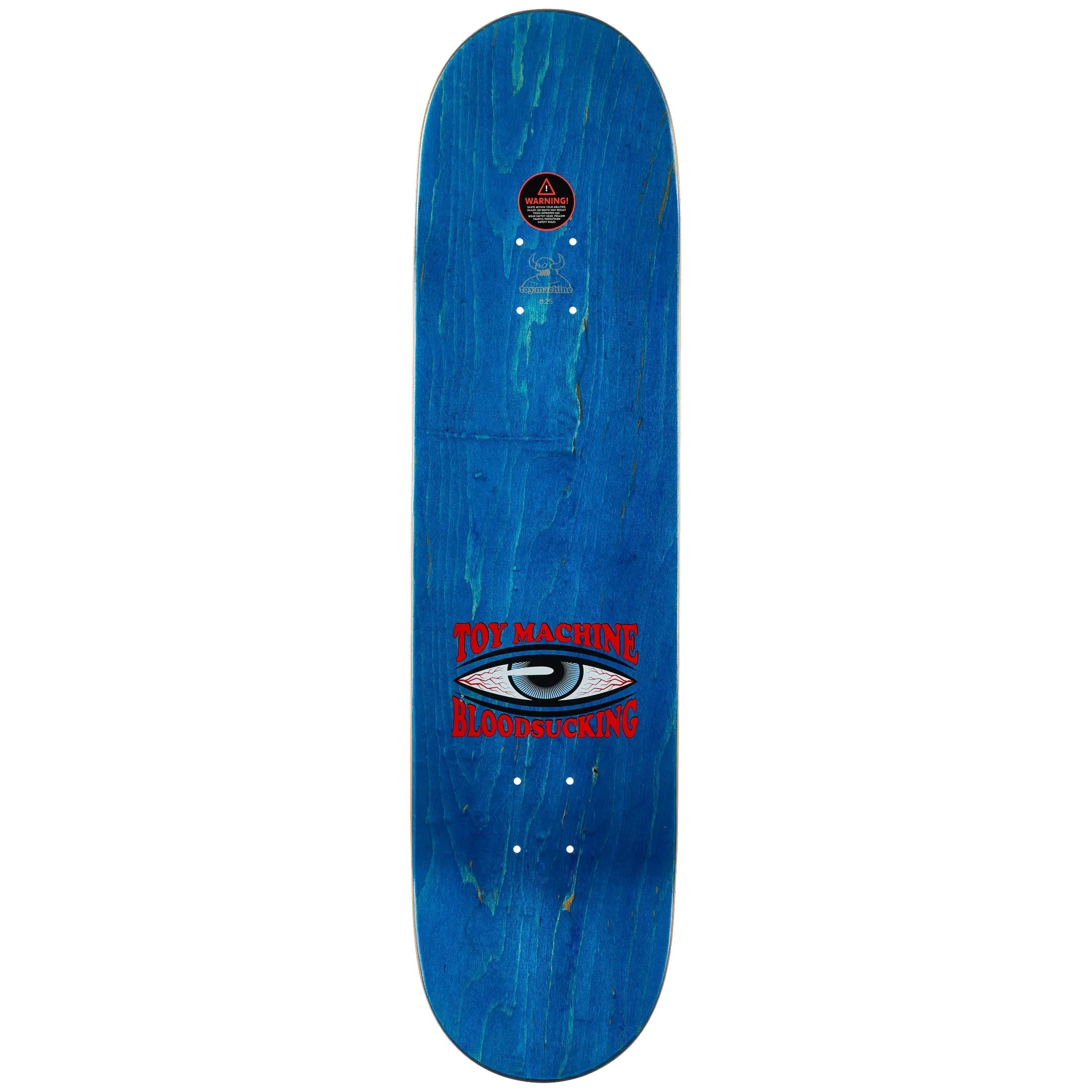 Toy Machine Skateboard Deck Yes No Symmetrical 8.25" x 31.75"