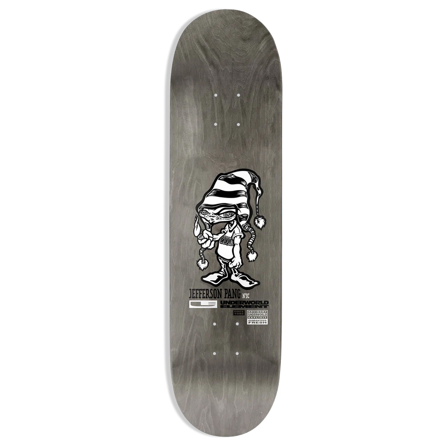 Underworld Element Skateboard Deck Jeff Pang Guaranteed Fresh 8.5" x 32.2"