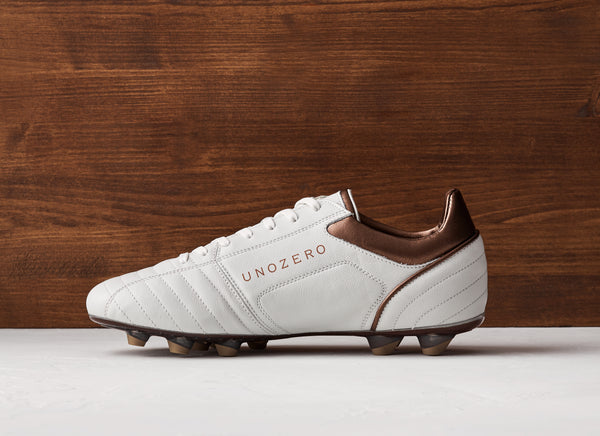 Unozero White Cali Soccer Cleats