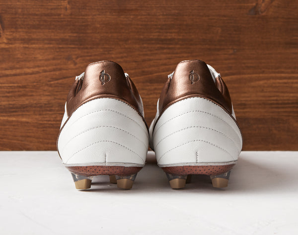 Unozero White Cali Soccer Cleats