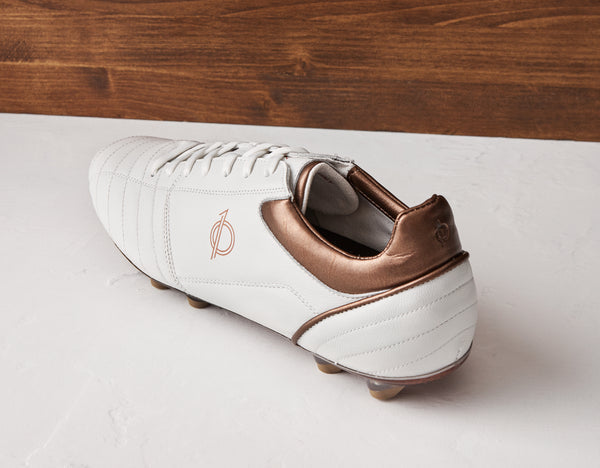 Unozero White Cali Soccer Cleats