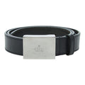 Gucci Logo Buckle Belt 90 36 Black Leather