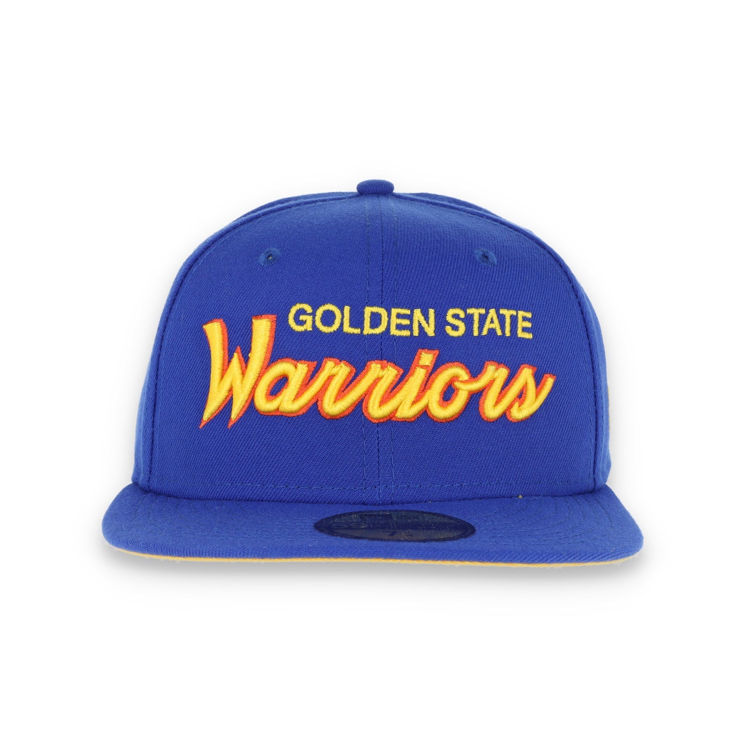 Golden State Warriors New Era 59Fifty Fitted 1989 Script Hat-Royal