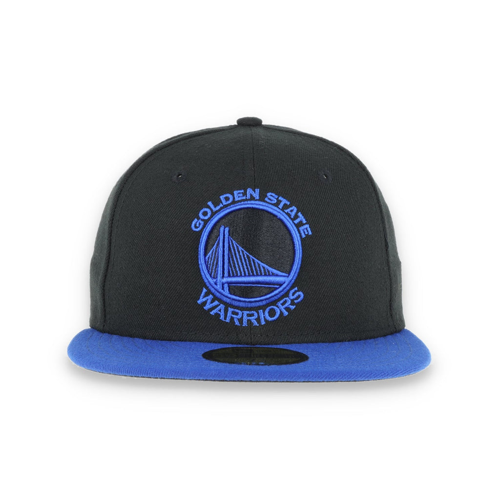 GOLDEN STATE WARRIORS basic 59fifty cap -black/blue