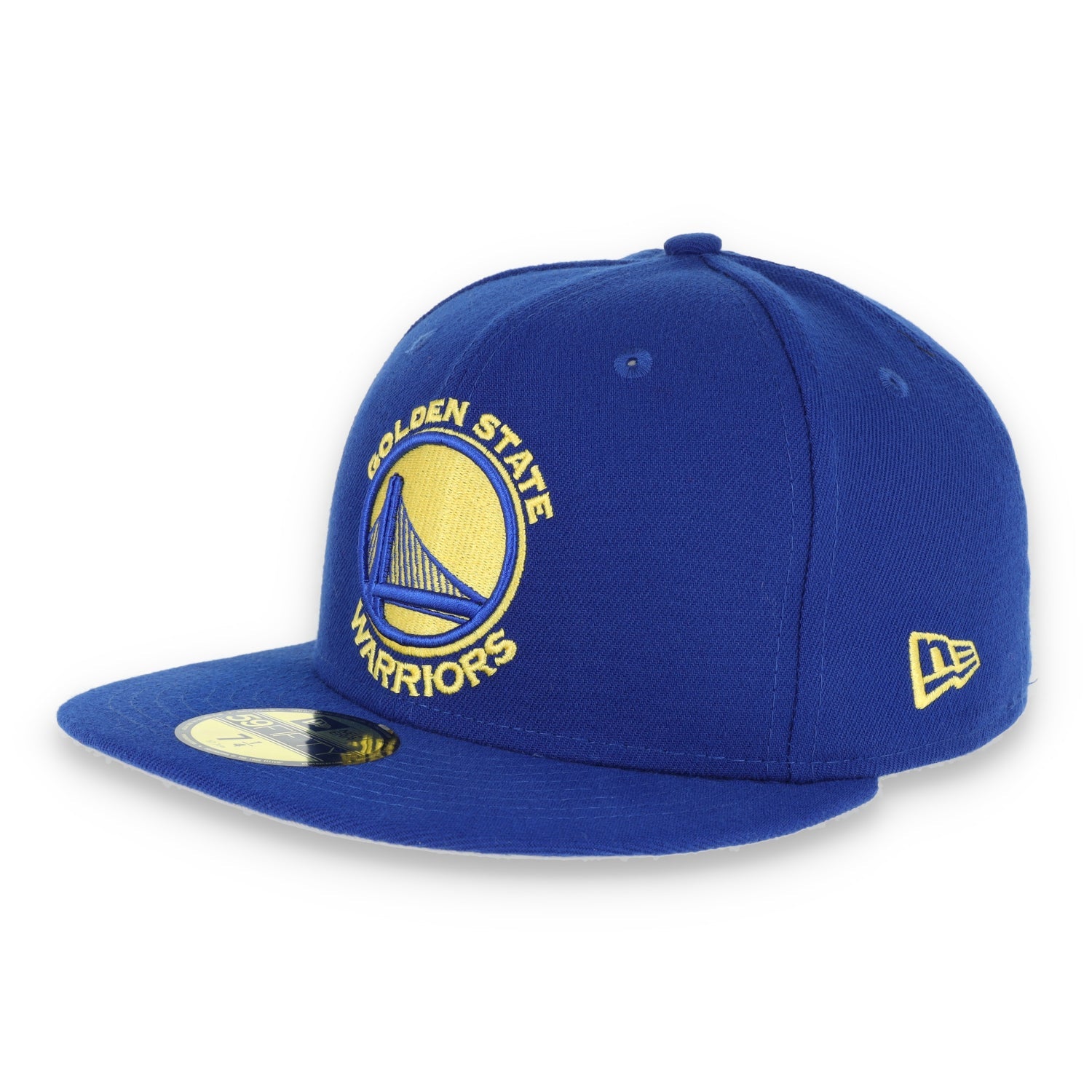 GOLDEN STATE WARRIORS NEW ERA 59FIFTY HAT-BLUE/YELLOW