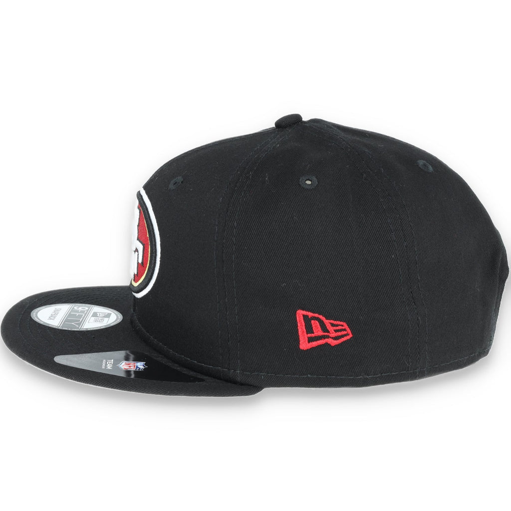 SAN FRANCISCO 49ERS NEW ERA BASIC SNAPBACK 9FIFTY-BLACK