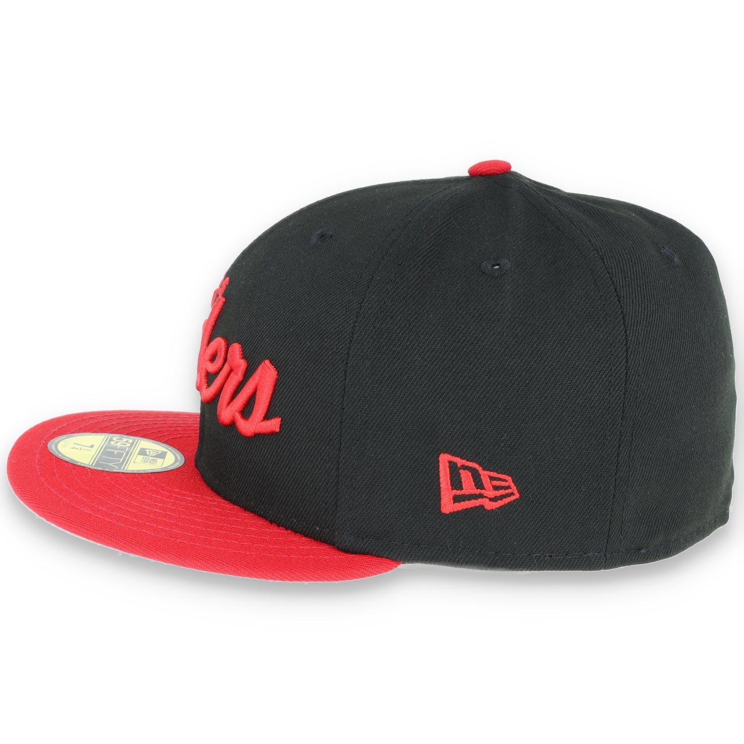 Las Vegas Raiders New Era 59Fifty Fitted Script -Black/Red