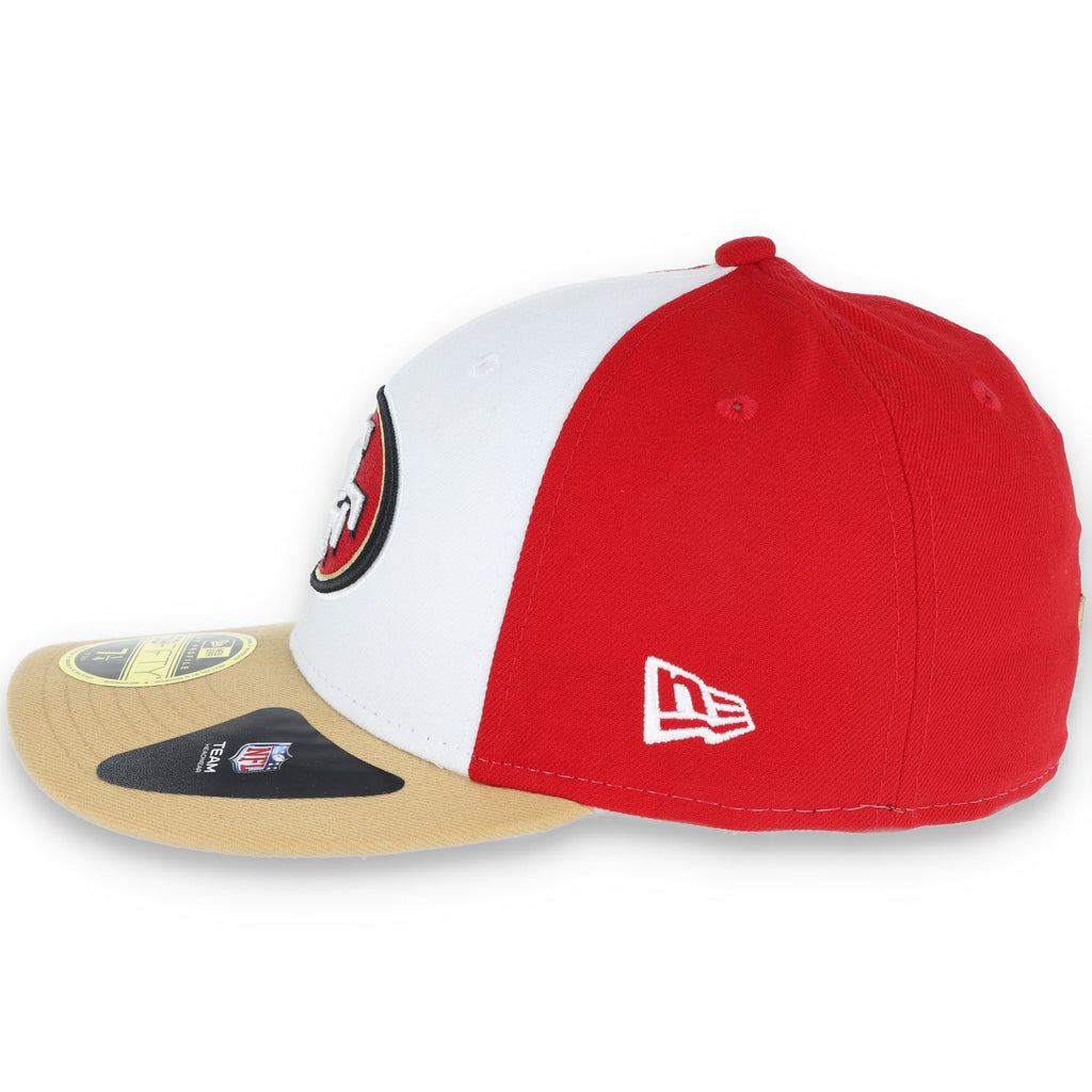 SAN FRANCISCO 49ERS NEW ERA LOW PROFILE 59FIFTY FITTED-RED/WHITE