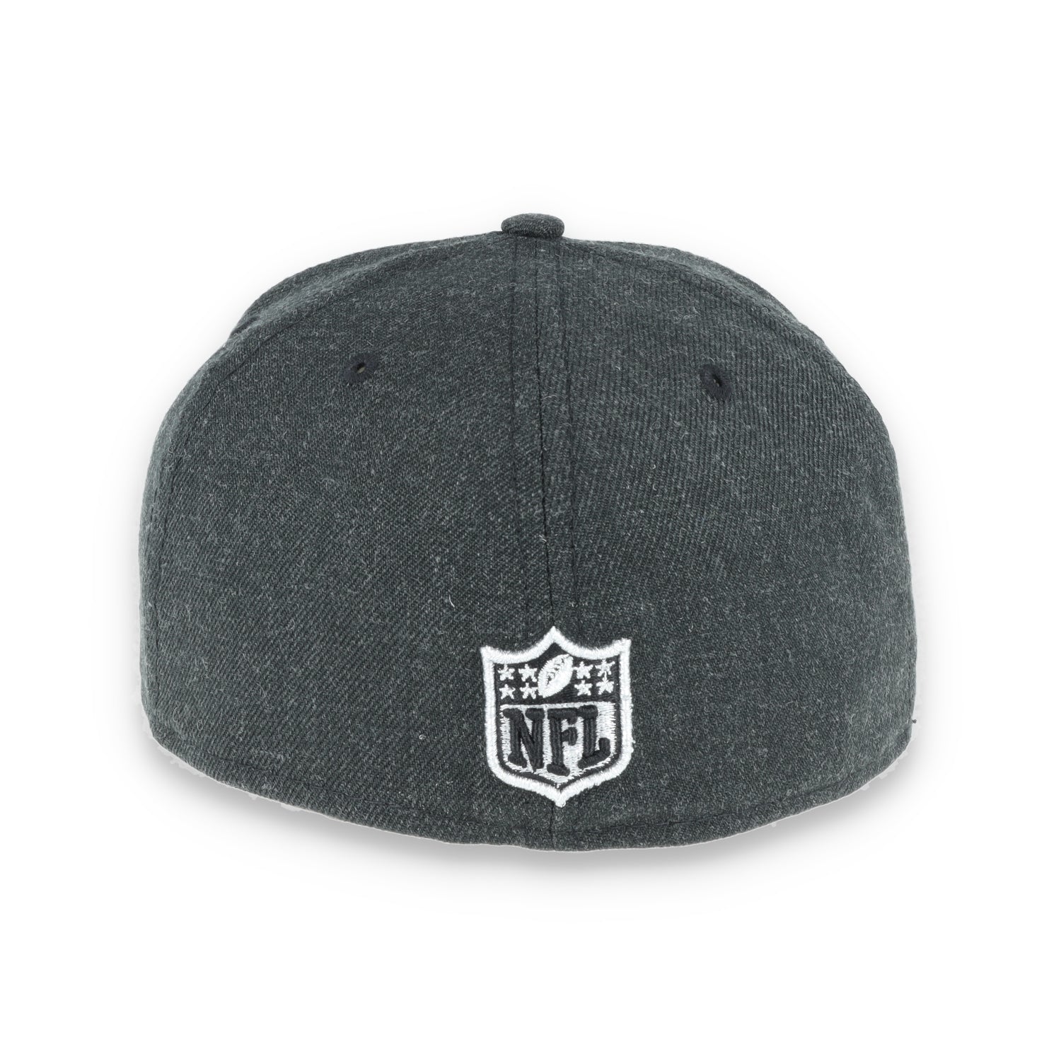 Las Vegas Raiders New Era 59Fifty Fitted  Shield Logo -Black Heather