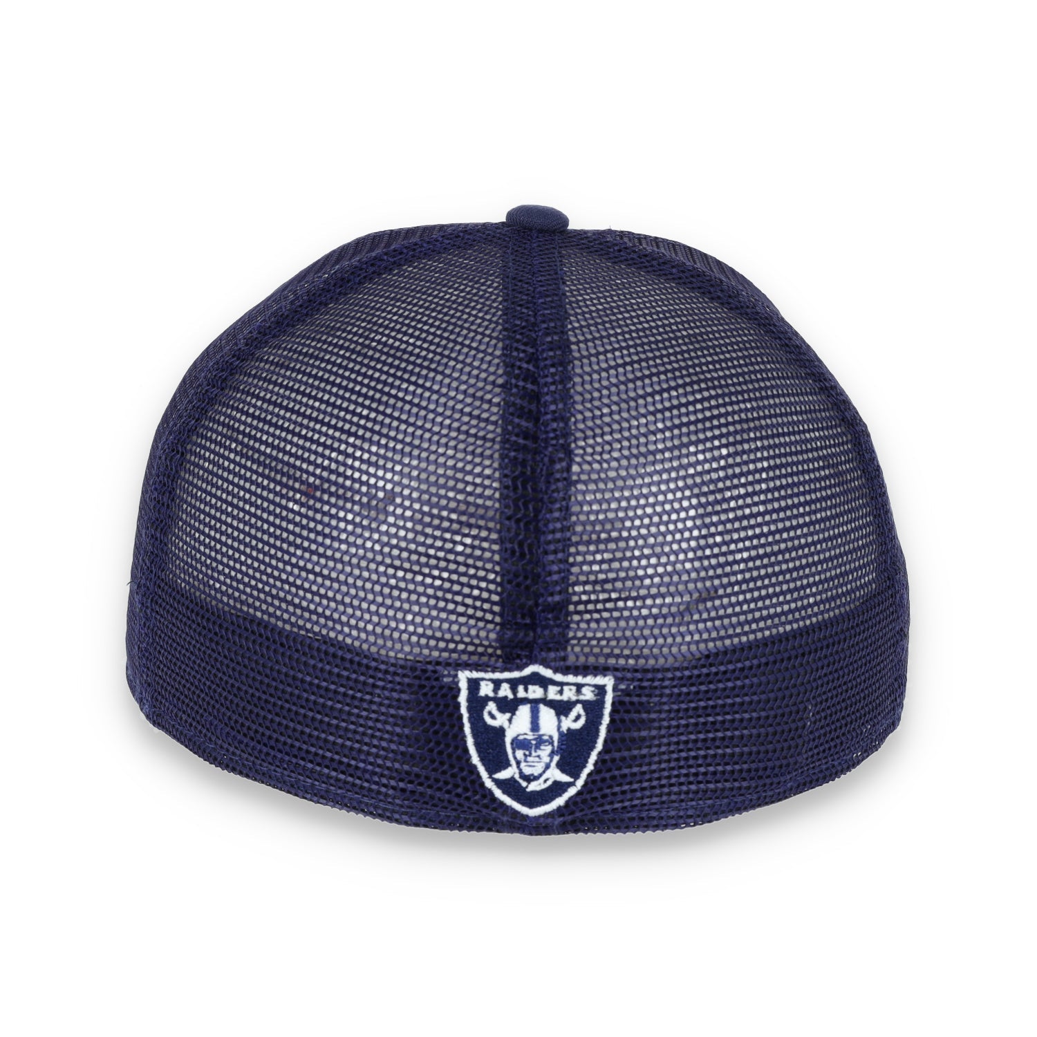 LAS VEGAS RAIDERS NEW ERA mesh script 59FIFTY FITTED-navy