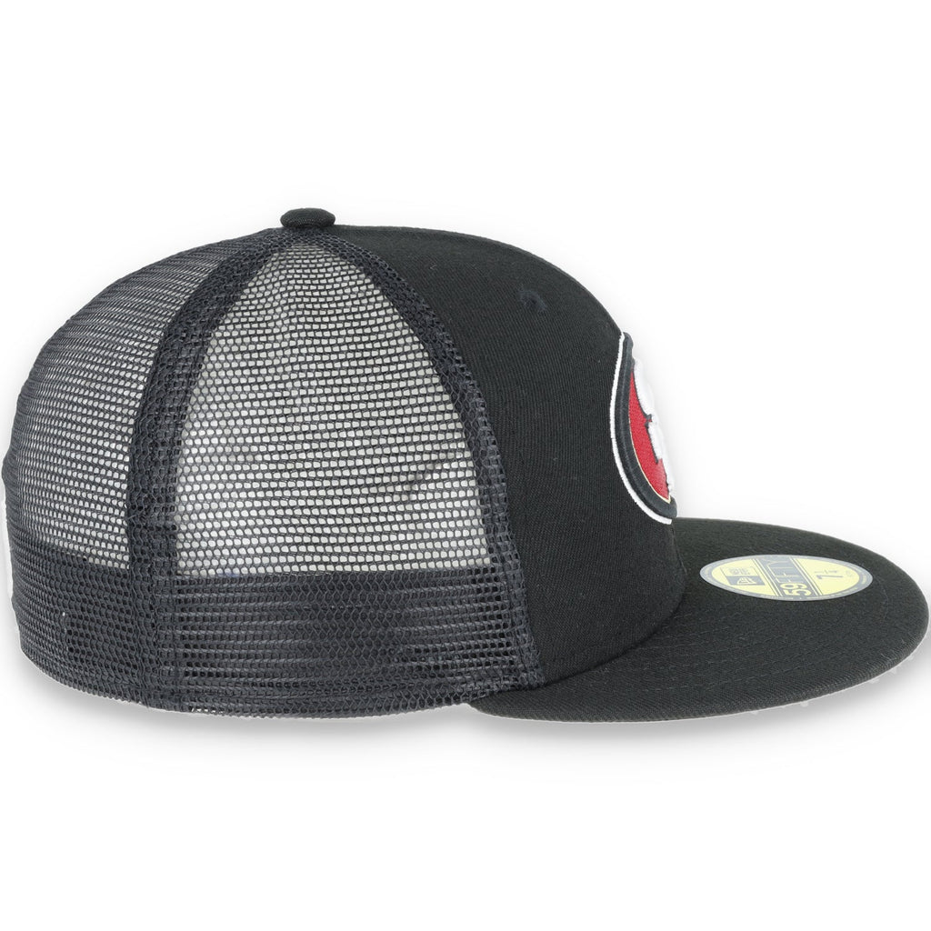 San Francisco 49ers New Era 59FIFTY MESHBACK-BLACK