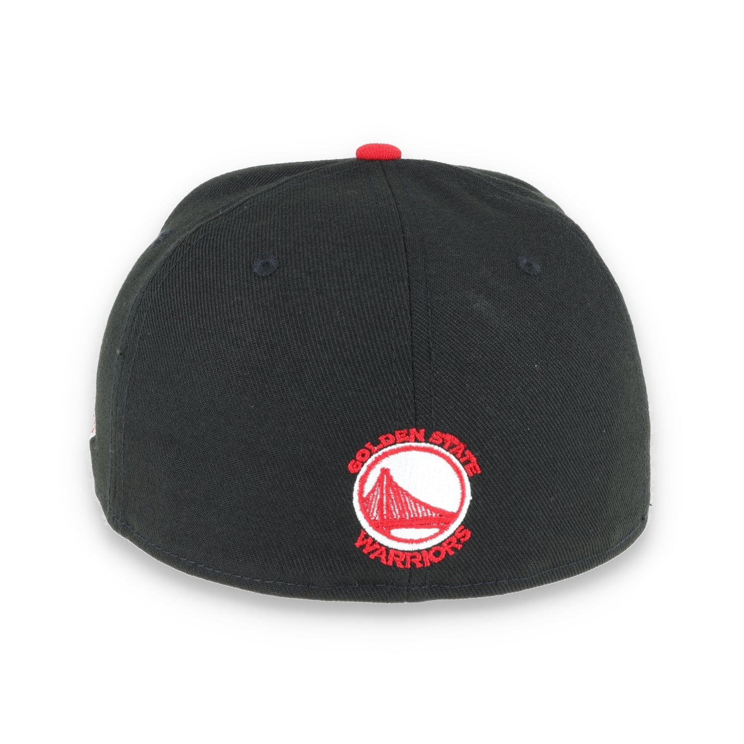 GOLDEN STATE WARRIORS NEW ERA 59FIFTY HAT-BLACK/RED