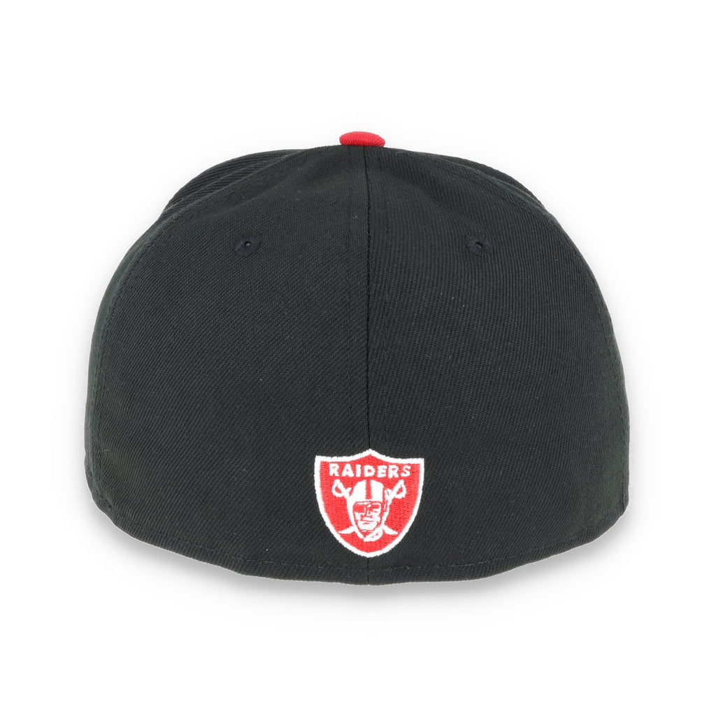 Las Vegas Raiders New Era 59Fifty Fitted Script -Black/Red