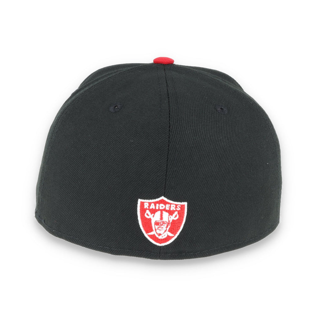 Las Vegas Raiders New Era 59Fifty Fitted Script -Black/Red