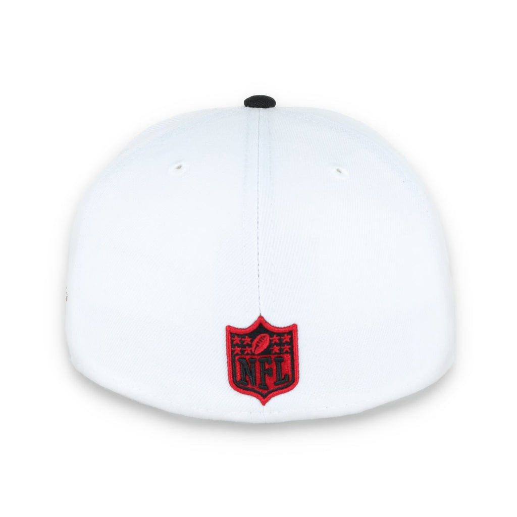 NEW ERA SAN FRANCISCO 49ERS 59FIFTY FITTED SCRIPT HAT-White