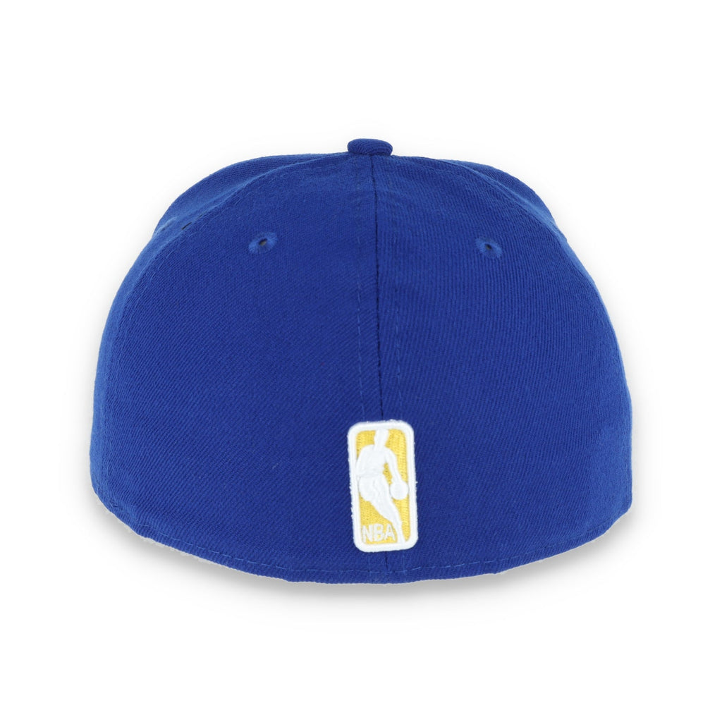 GOLDEN STATE WARRIORS NEW ERA 59FIFTY HAT-BLUE/YELLOW