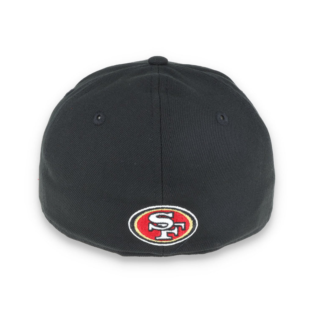 New Era SAN FRANCISCO 49ERS SCRIPTED 59FIFTY FITTED HAT-blk