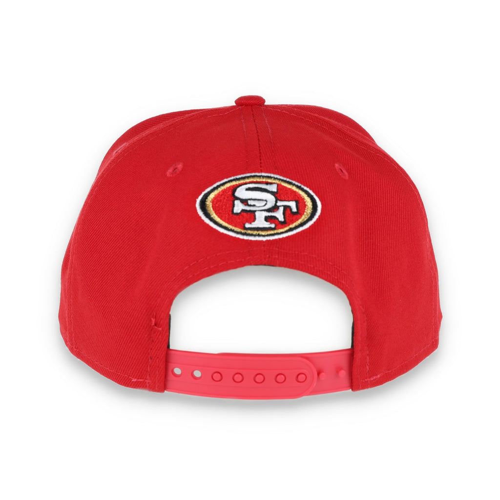 San Francisco 49ers New Era 75th Anniversary 9FIFTY Snapback Adjustable Hat - Scarlet