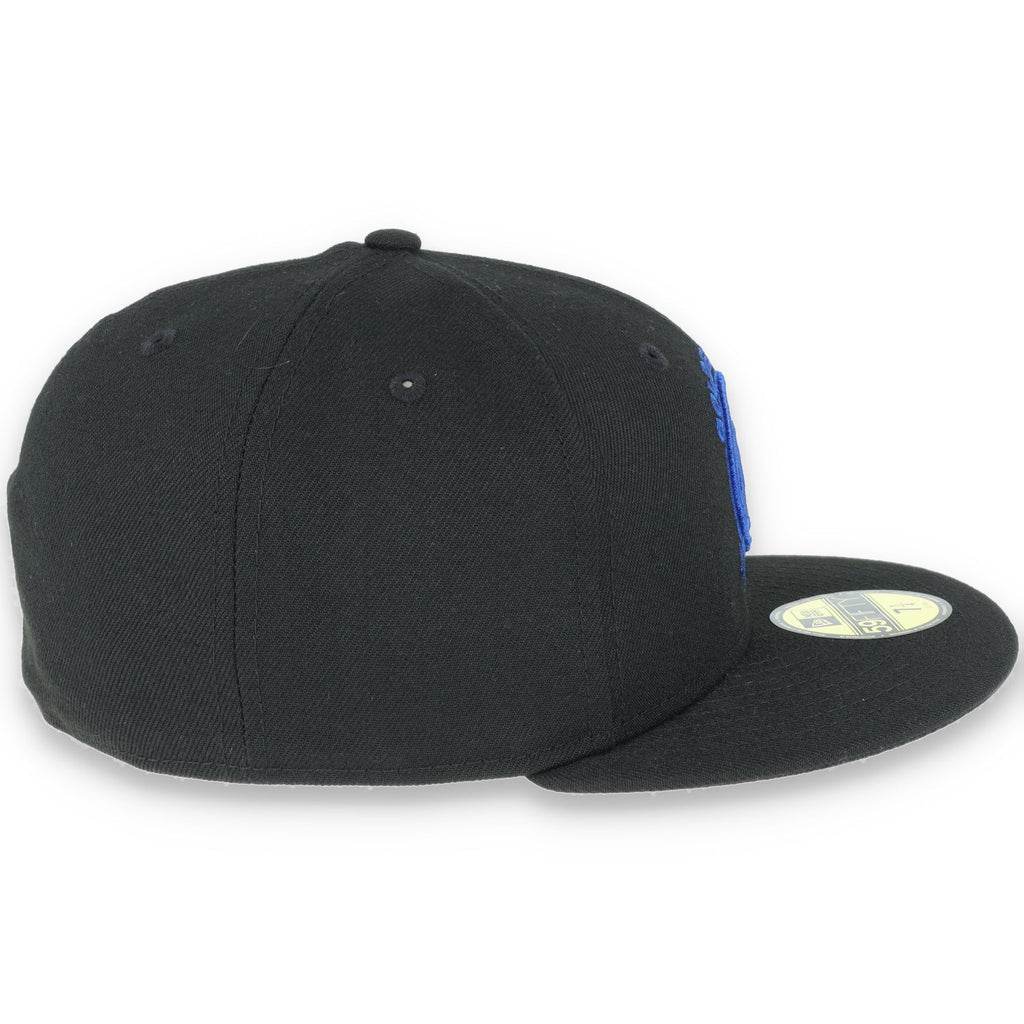GOLDEN STATE WARRIORS NEW ERA 59FIFTY HAT-BLACK/DARK BLUE