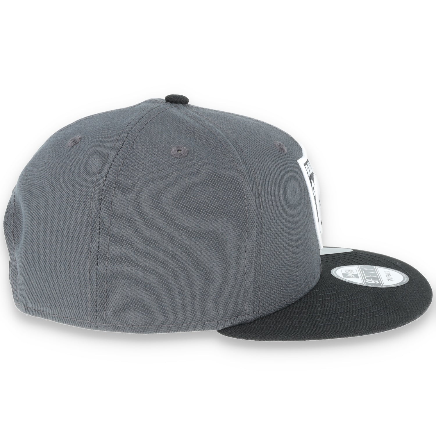 LAS VEGAS RAIDERS NEW ERA DARK GRAPH BLACK SHIELD 9FIFTY SNAPBACK ADJUSTABLE HAT